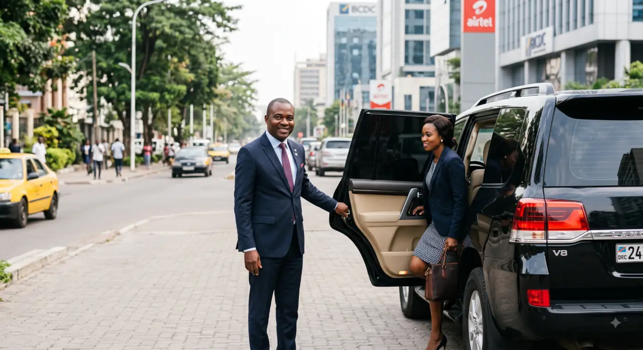 Service de voiture avec chauffeur à Kinshasa