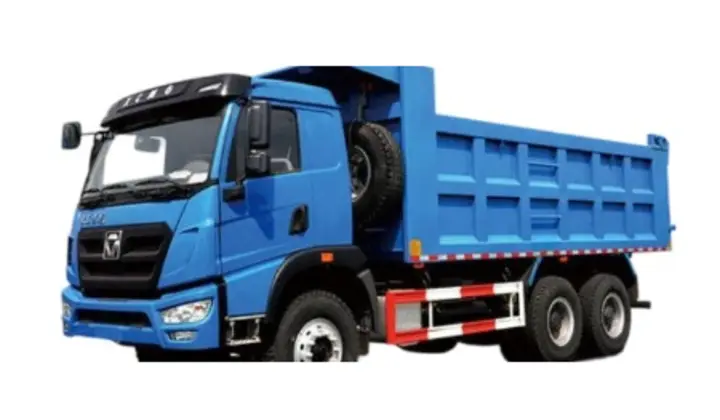 Camion-benne disponible à la location chez KinCar Express