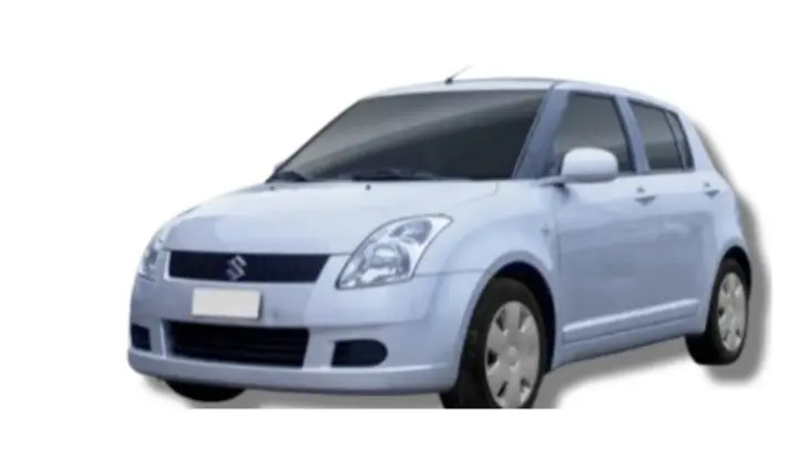 Suzuki Swift disponible à la location chez KinCar Express