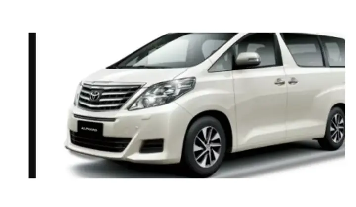 Toyota Alphard disponible à la location chez KinCar Express